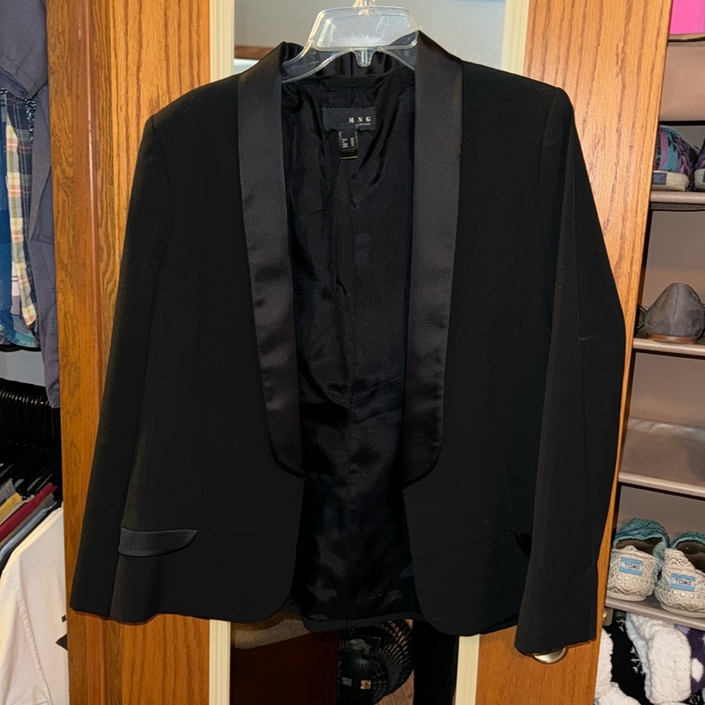 MNG by Mango Women’s Black Blazer Size 12